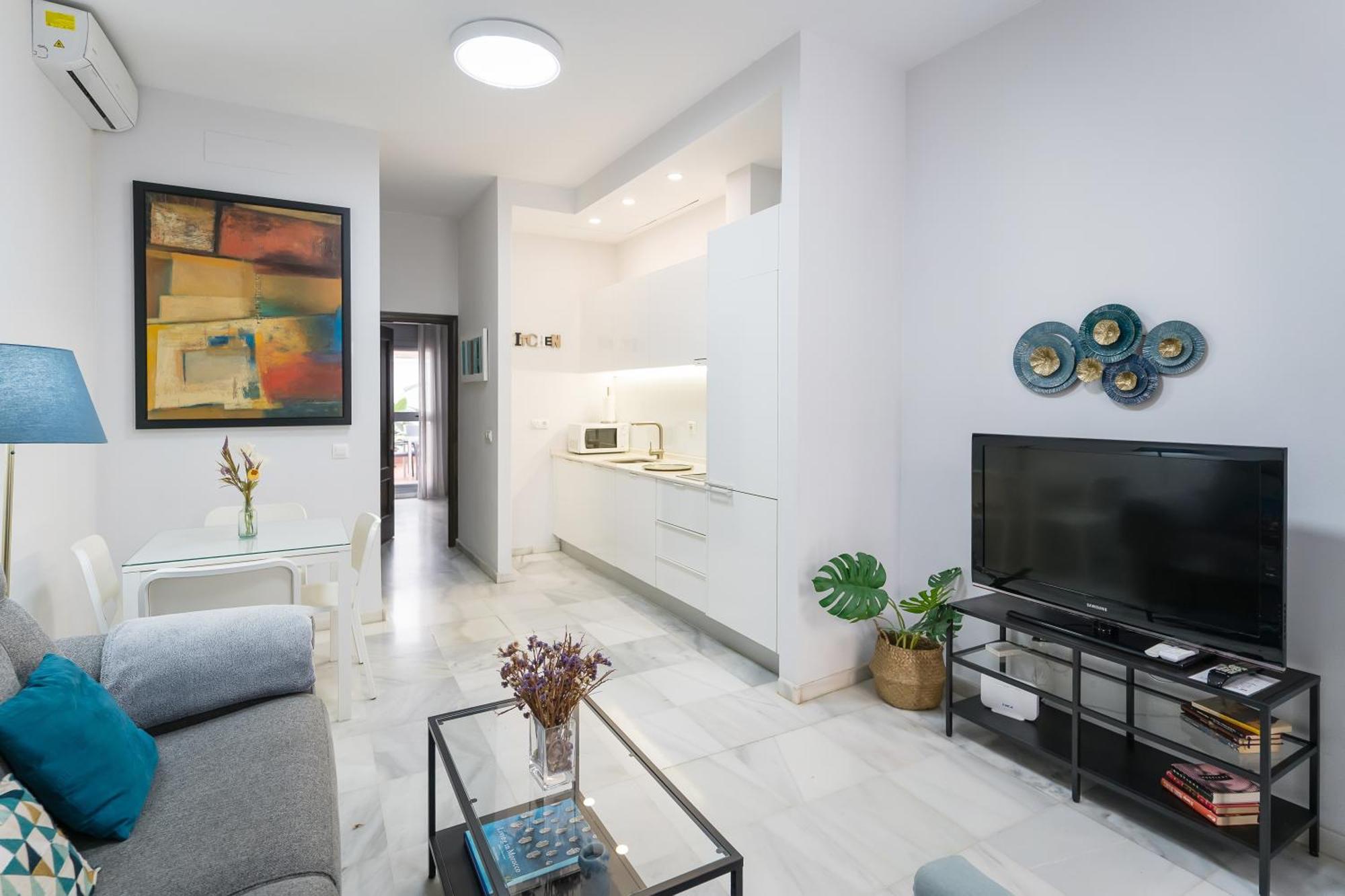 Apartamento Triana Deluxe Con Patio Privado Sevilla Exterior foto